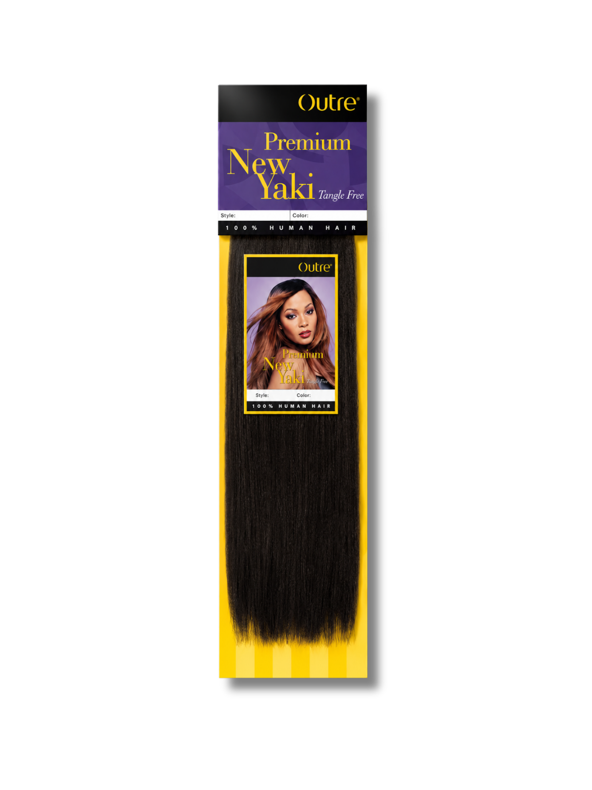Outre Purple Pack Hair Yaki Straight