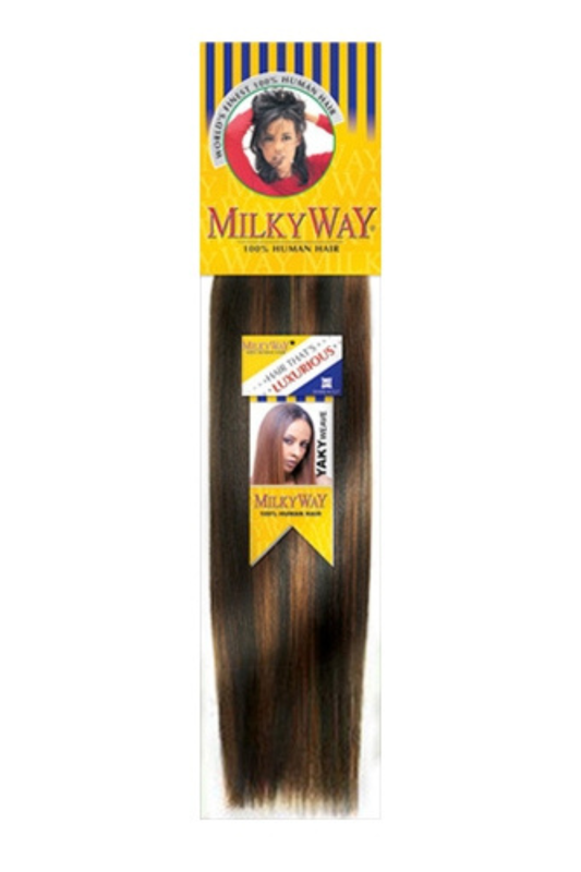 Milky Way Pack Hair Yaki Original Straight (8–18 Inch) | Pack Hair
