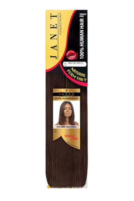 Janet Collection Natural Perm Yaki Pack Hair
