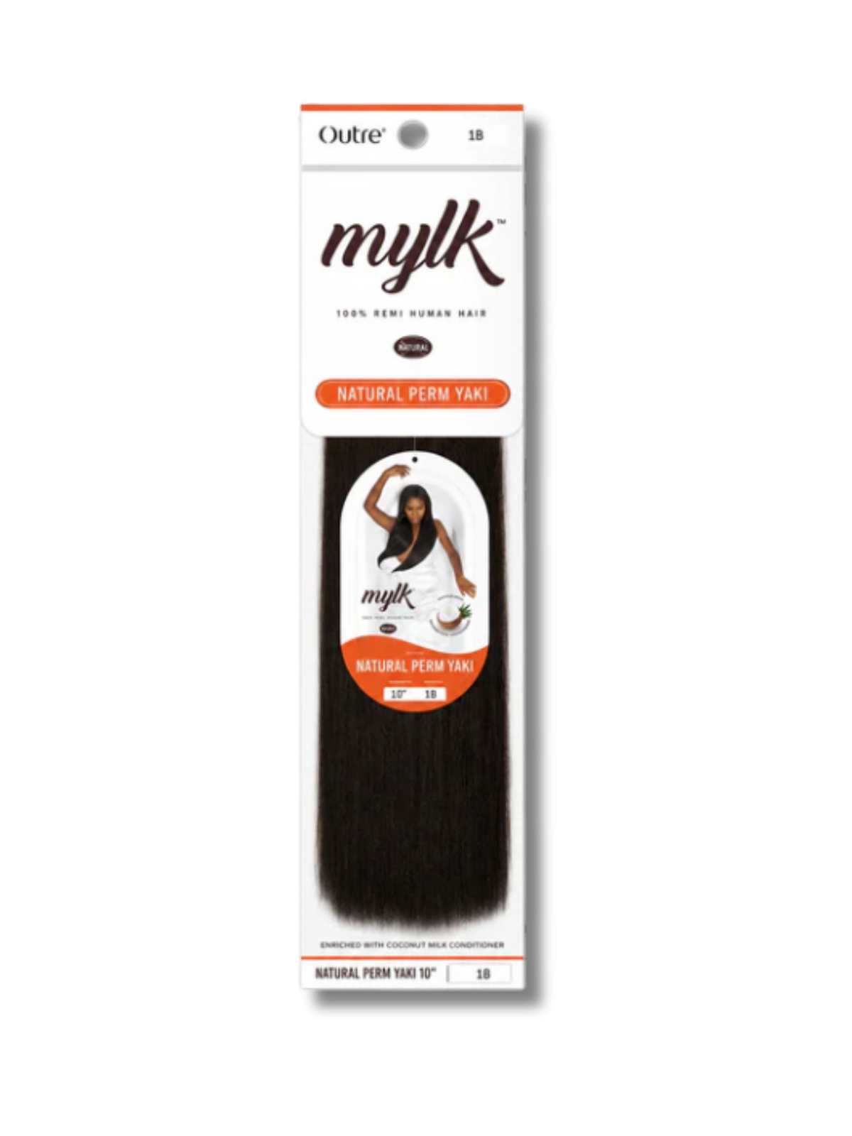 Outre Mylk Pack Hair Yaki Straight