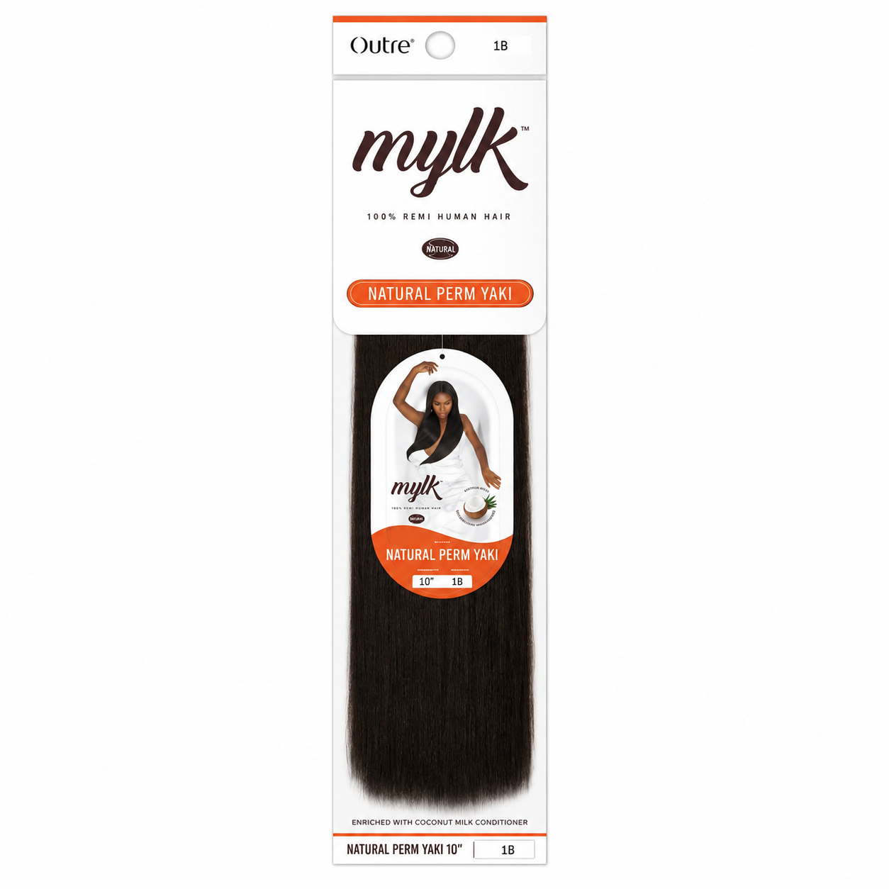 Outre Mylk Pack Hair Yaki Straight