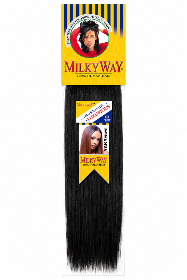 Milky Way Pack Hair Yaki Original Straight (8–18 Inch) | Pack Hair