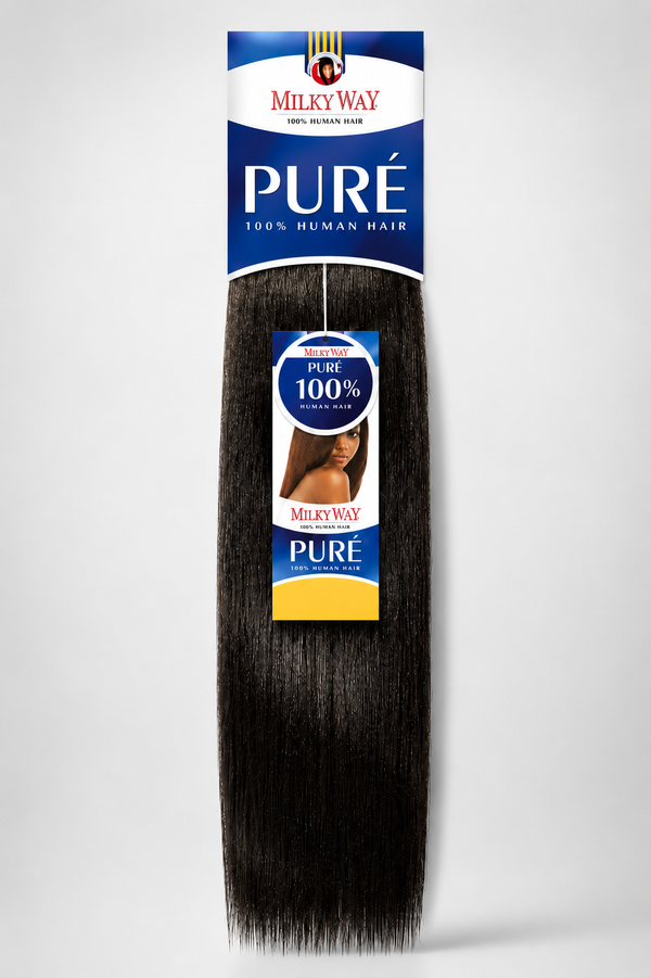 Milky Way Puré Pack Hair Yaky Straight (8–18 Inch) | Pack Hair