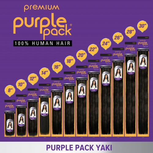 Outre Purple Pack Hair Yaki Straight